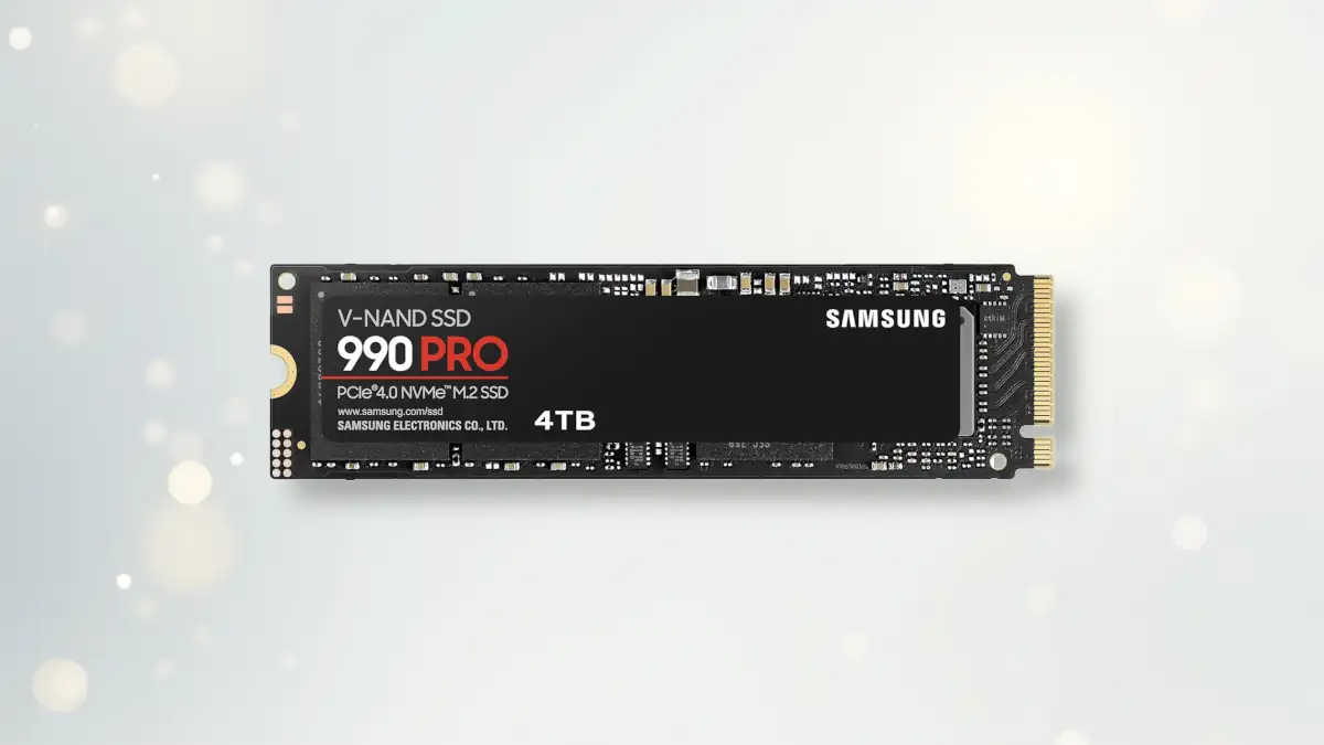 Promo Samsung SSD 990 Pro NVMe M2 Pcle 40 4To