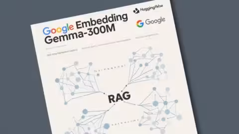 Google EmbeddingGemma-300M un modèle dembedding IA optimisé pour la classification le clustering et le RAG