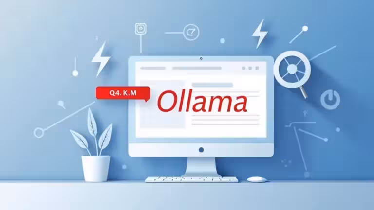 Ollama par défaut en Q4