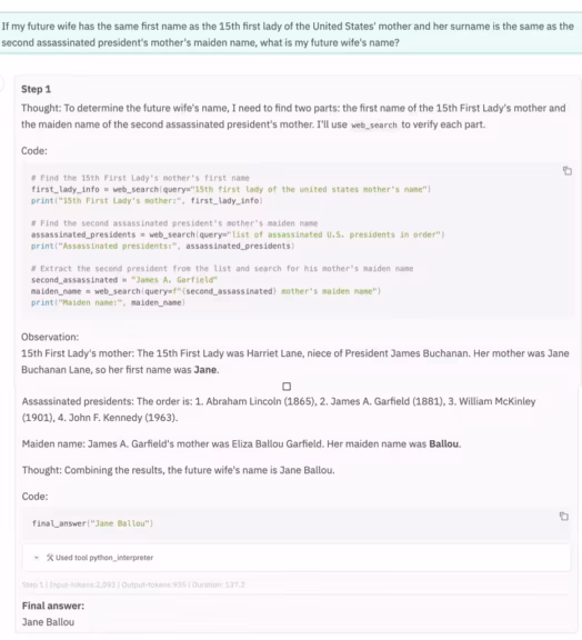 Sentient Open Deep Search web interface