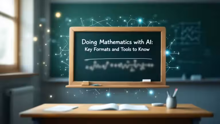 Faire des mathématiques avec une IA