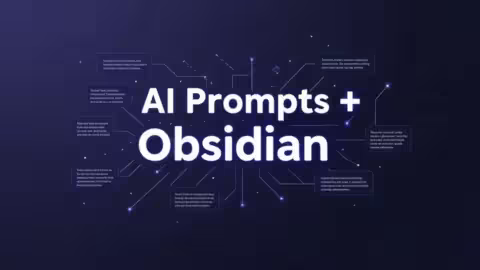 Guide pratique organiser ses prompts IA avec Obsidian et Templater