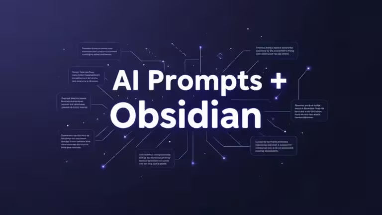 Guide pratique organiser ses prompts IA avec Obsidian et Templater