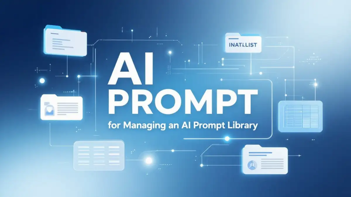 Les meilleures pratiques pour gérer une bibliothèque de prompts IA
