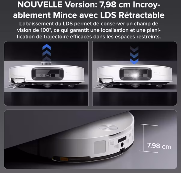 fonctionnalités Roborock Saros 10