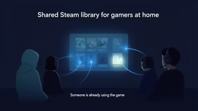 mode famille Steam partage de jeux jouer au même jeu en même temps