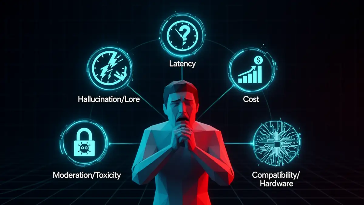 PNJ génératifs les 5 obstacles qui ralentissent lIA dans vos jeux