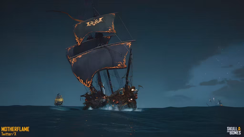 Skull and bones MOTHERFLAME