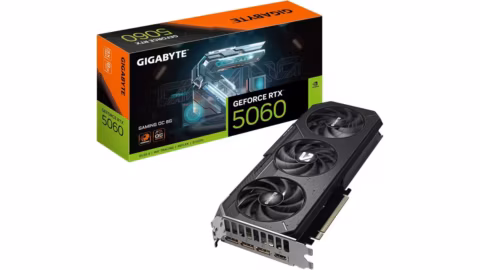 GIGABYTE GeForce RTX 5060 Gaming OC 8G Carte Graphique 4