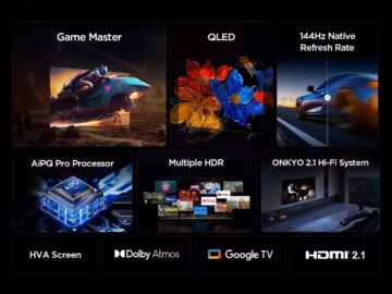 TCL 85T8C 85 pouces QLED 4K 0